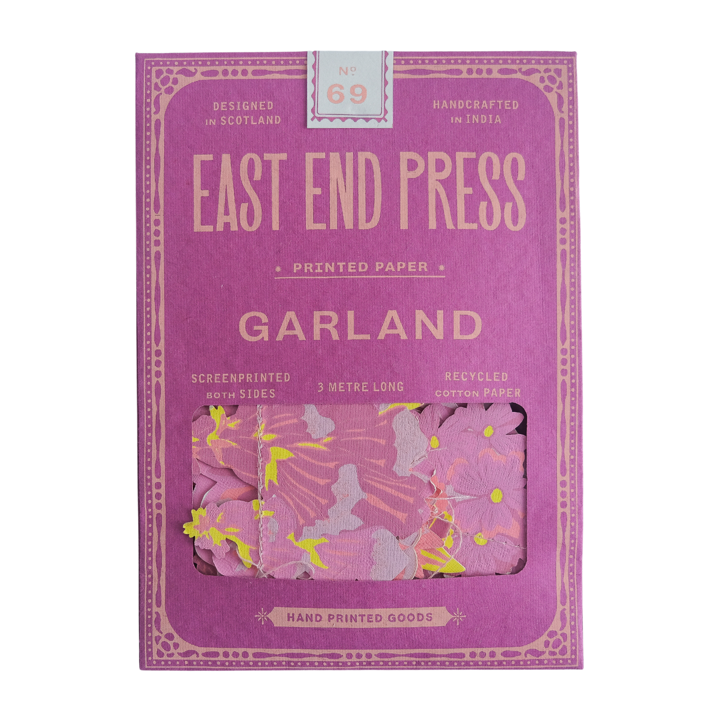 Spring Garden Sewn Garland - by East End Press
