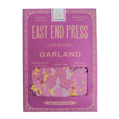 Spring Garden Sewn Garland - by East End Press