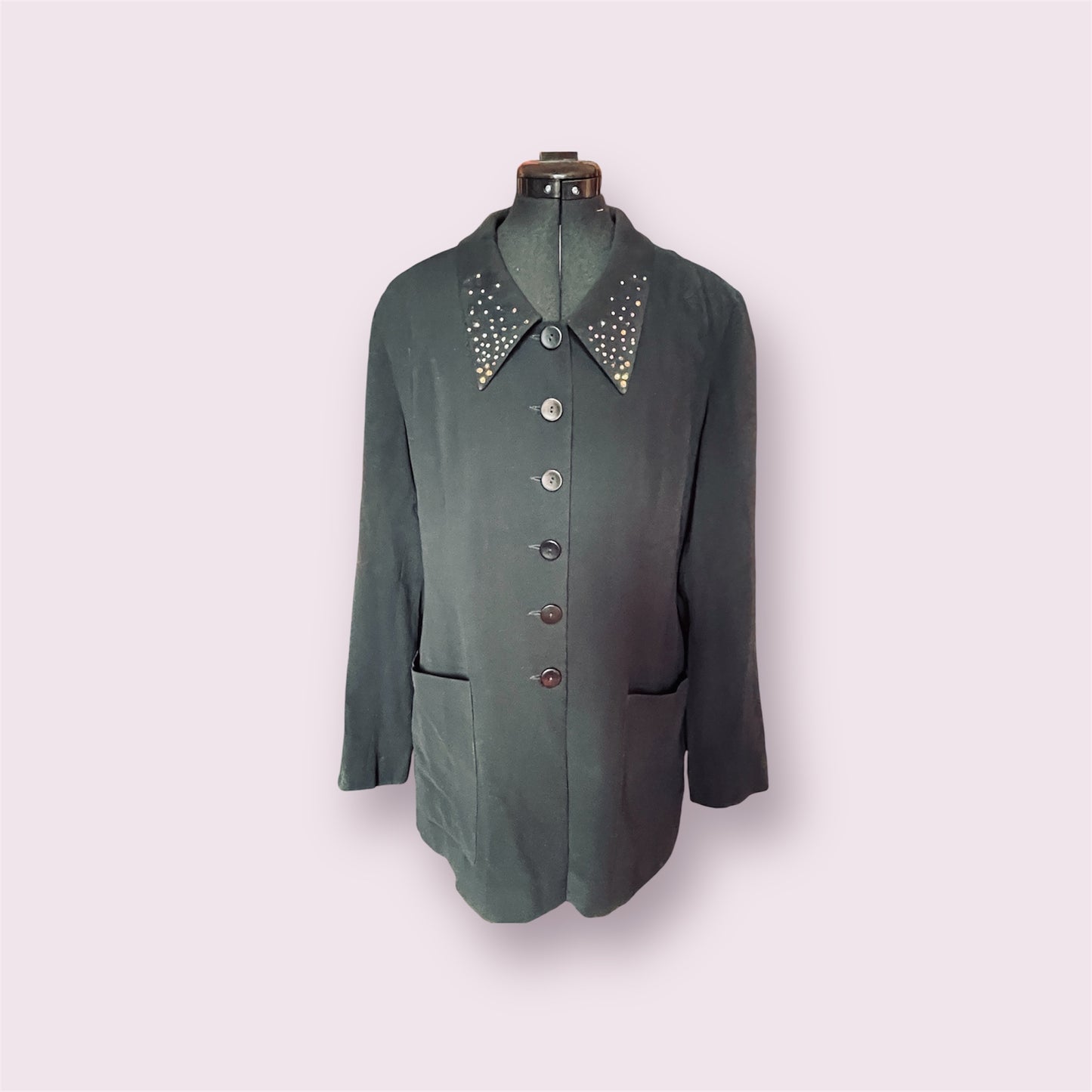 Diane Goldie Crowned Buddha Jacket (Upcycled)