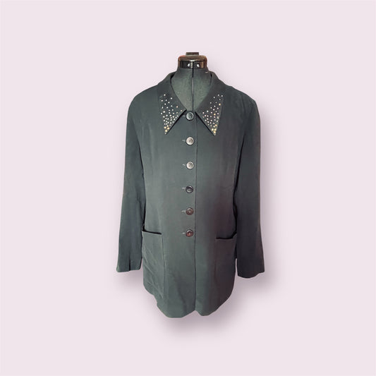 Diane Goldie Crowned Buddha Jacket (Upcycled)