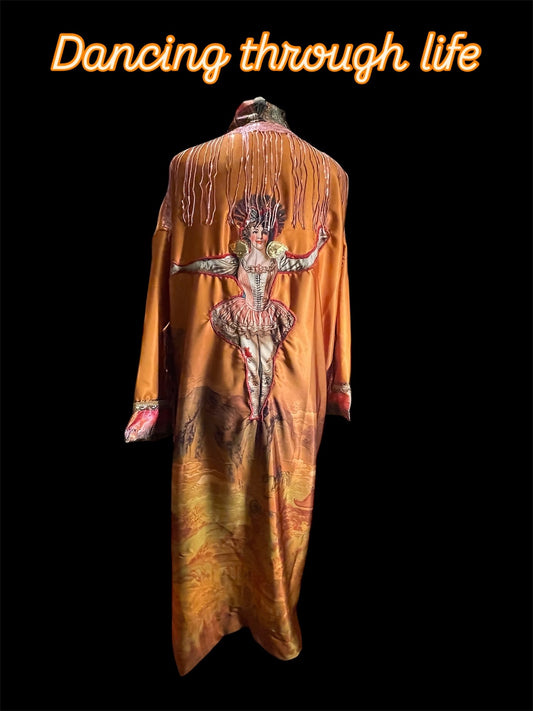 Diane Goldie Dancing Through Life Robe