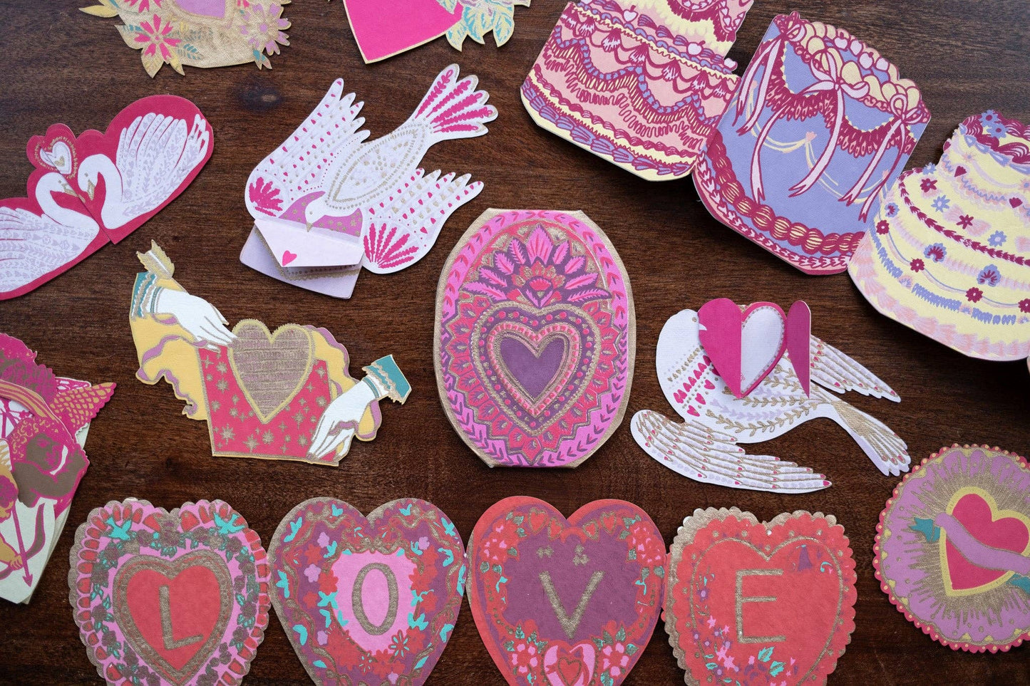 Heart of Feathers Greeting Card - by East End Press