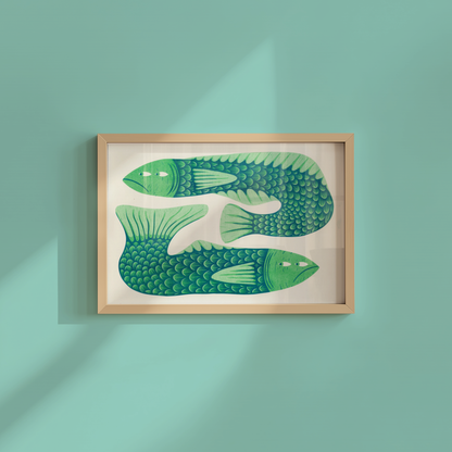 Gill Behaviour- A3 Riso print- by Strangford