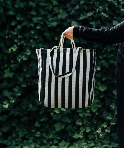 Organic Cotton Tote - Stripes - by OMOM