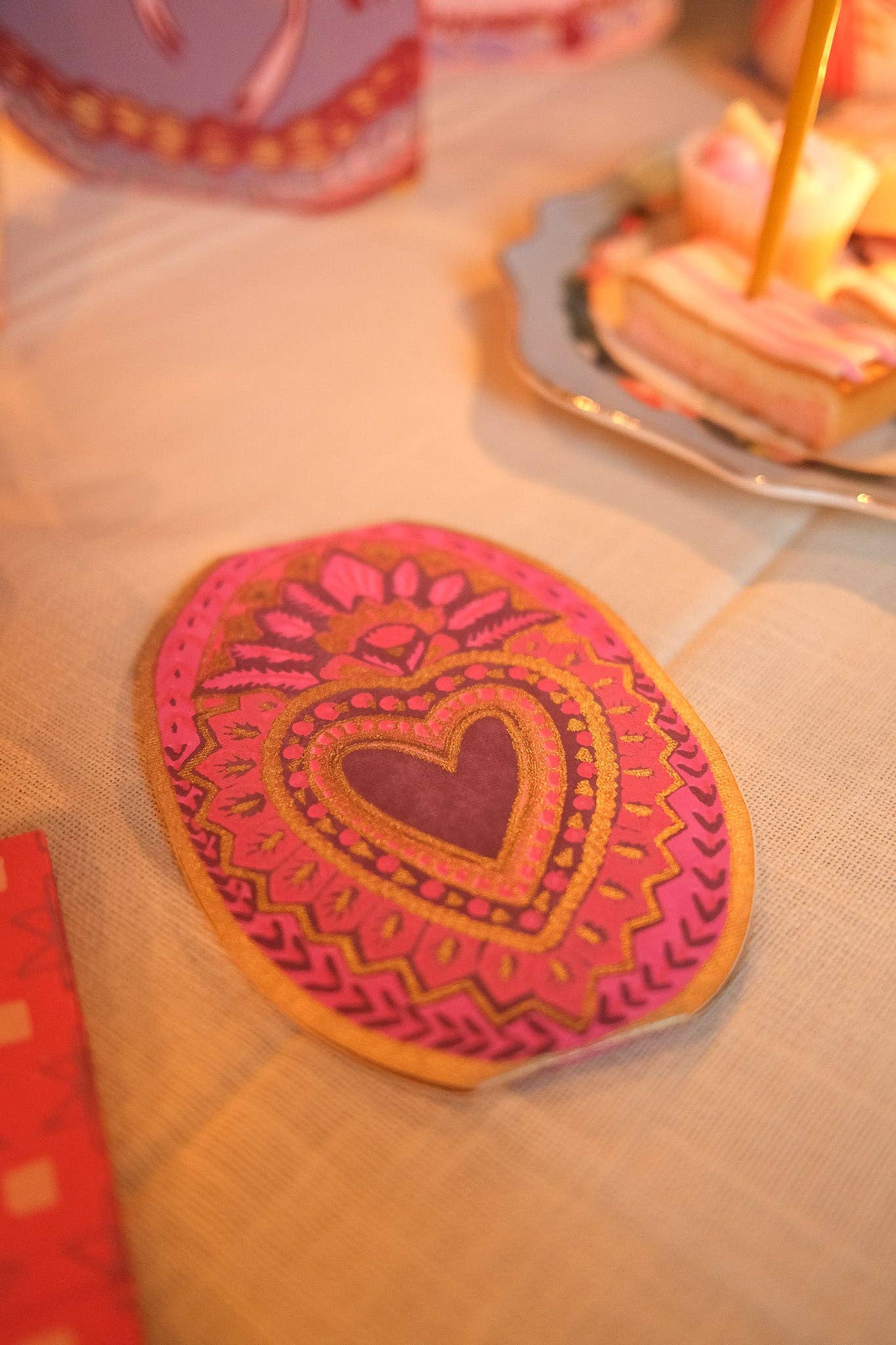 Heart of Feathers Greeting Card - by East End Press