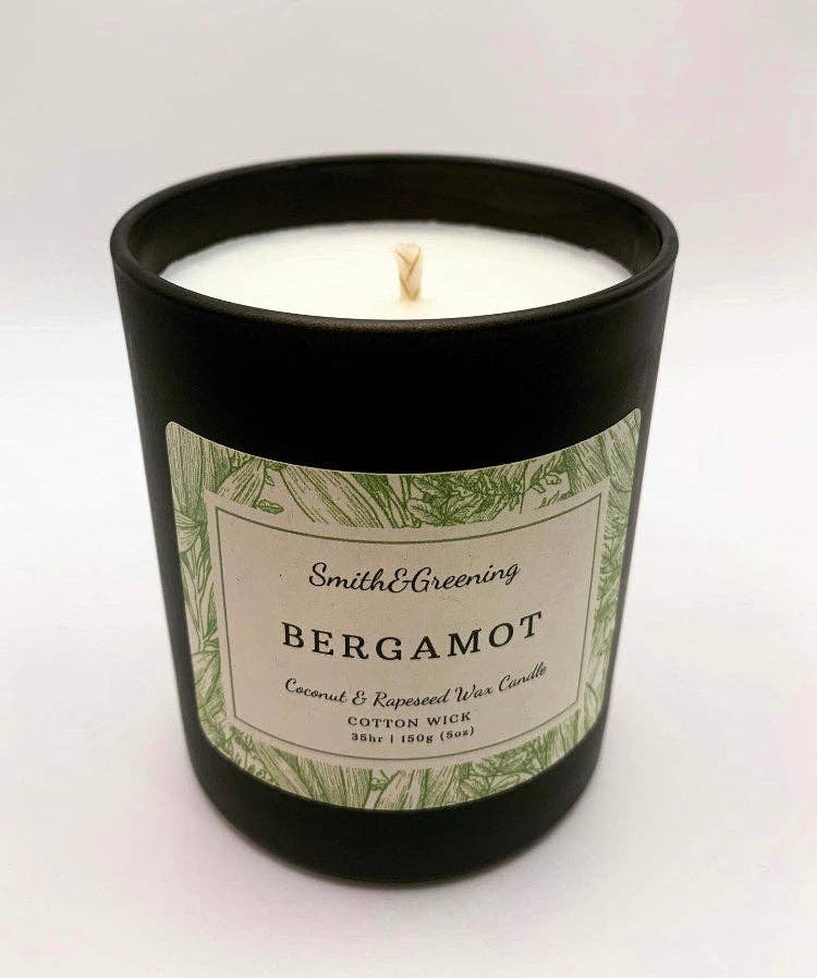 Bergamot Aromatherapy Candle: Small - by Smith & Greening