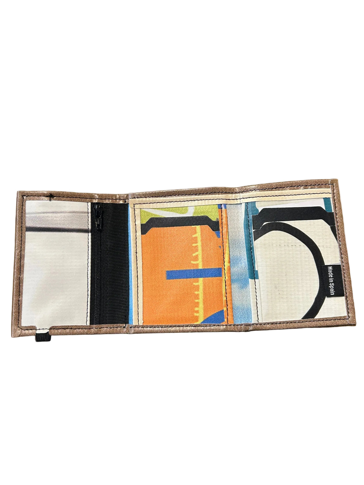 Kukkaro Upcycled Wallet Rust- by NUKAK
