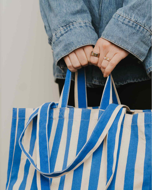 Organic Cotton Tote - Stripes - by OMOM