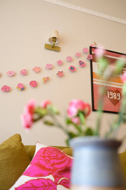 Spring Garden Sewn Garland - by East End Press