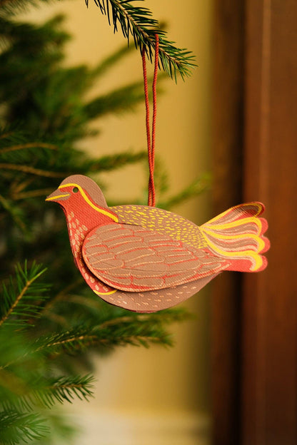 East End Press - UK/EU: Robin Screen-Printed Board Decoration