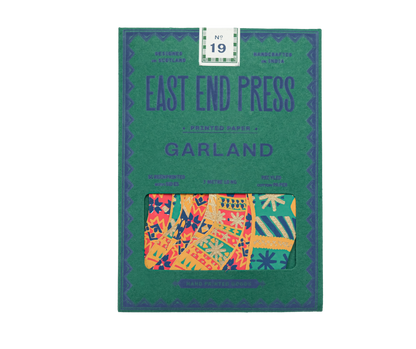 East End Press - UK/EU: Festive Stockings Sewn Garland