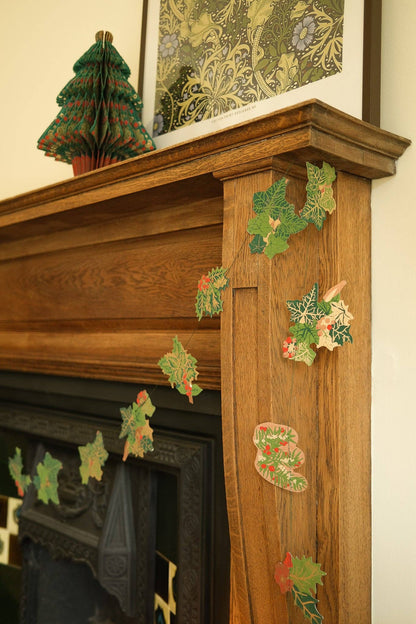 East End Press - UK/EU: Holly and Ivy Sewn Garland