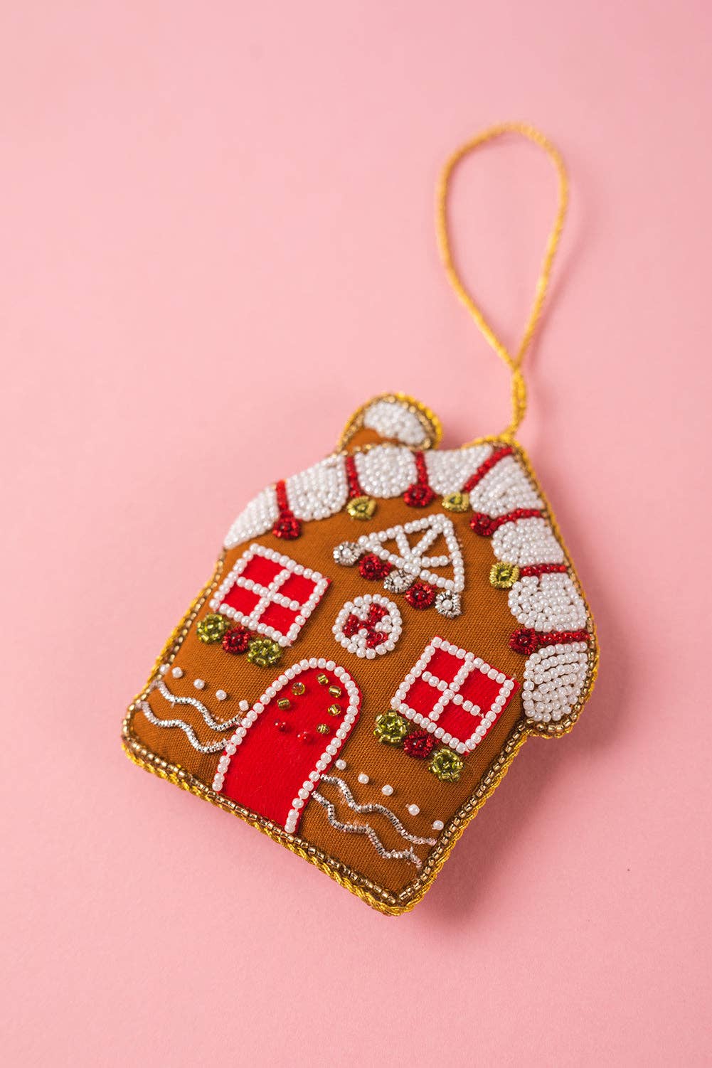 Daisy Snow - Gingerbread House Decoration (Virgin Plastic Free)