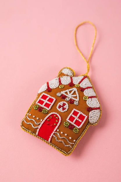 Daisy Snow - Gingerbread House Decoration (Virgin Plastic Free)