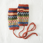 AURA QUE Eco Wristwarmer Fingerless Gloves Waste Wool