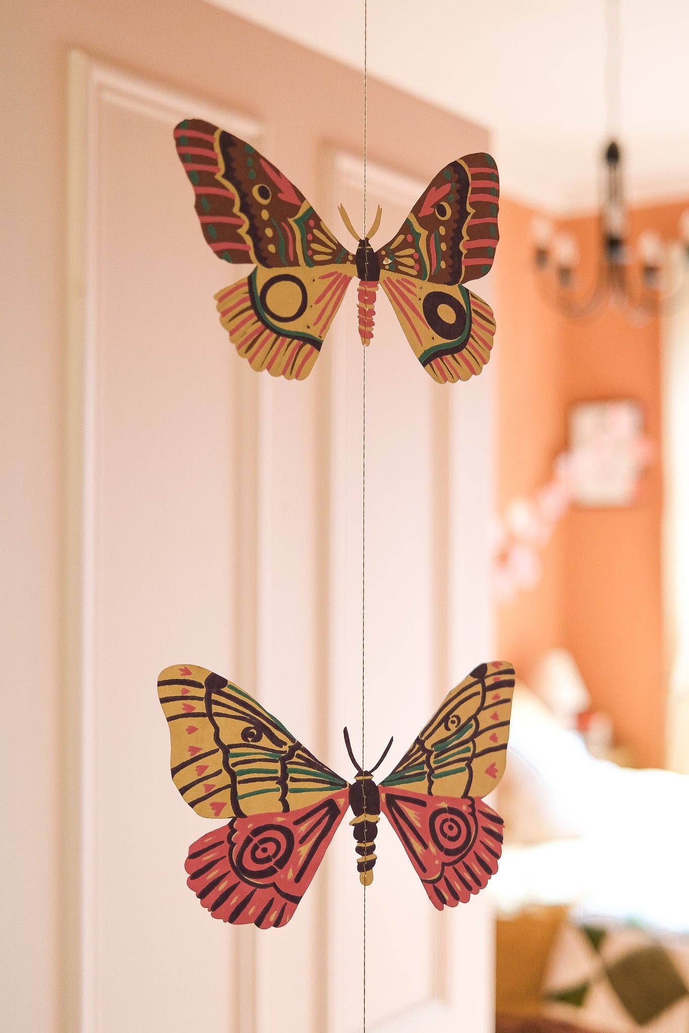 Butterfly Vertical Wall Hanging - by East End Press