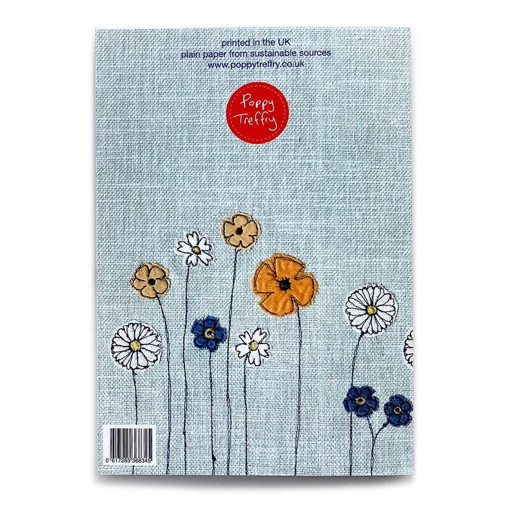 Blooming Marvellous A5 Notebook - by Poppy Treffry