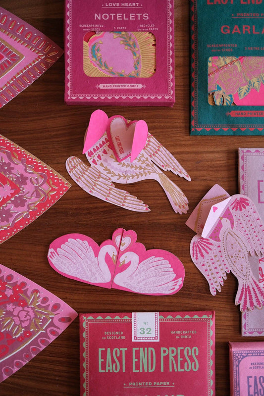 Love Letter Bird Greeting Card - by East End Press