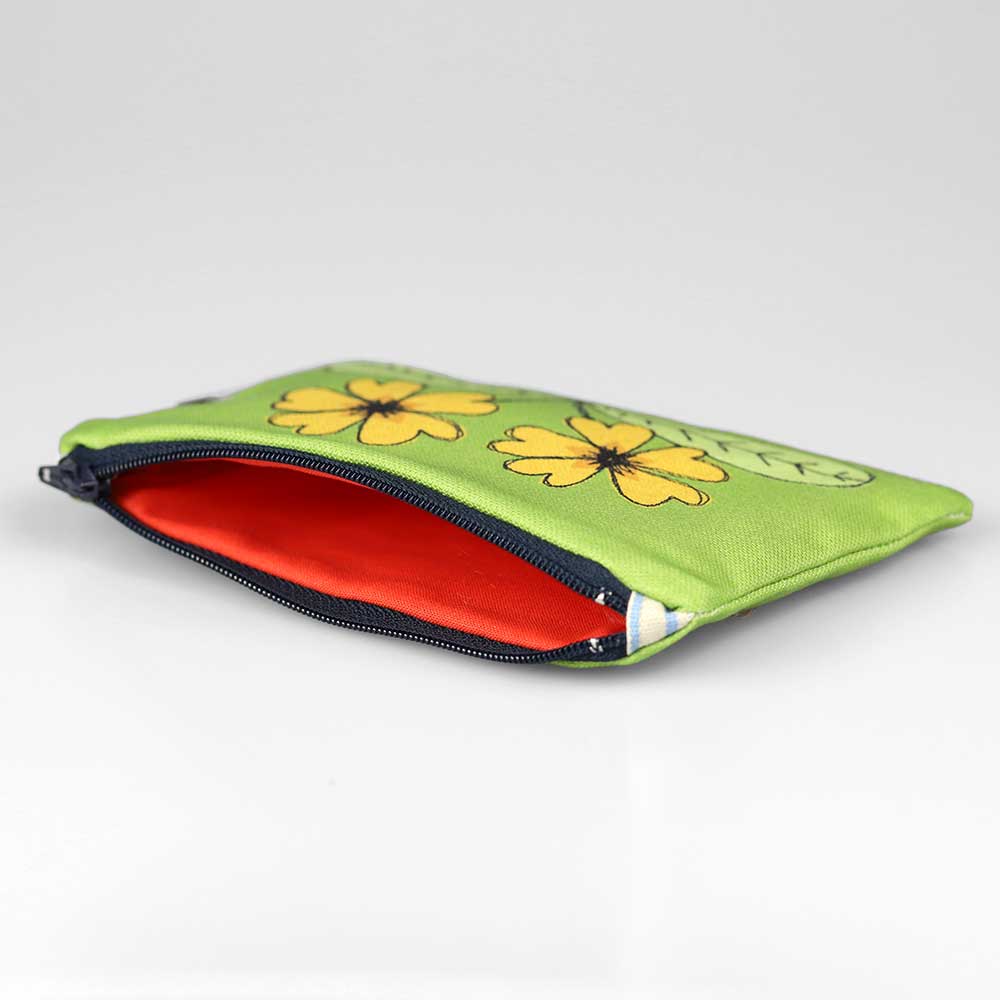 Poppy Treffry - Spring flowers - medium coin purse