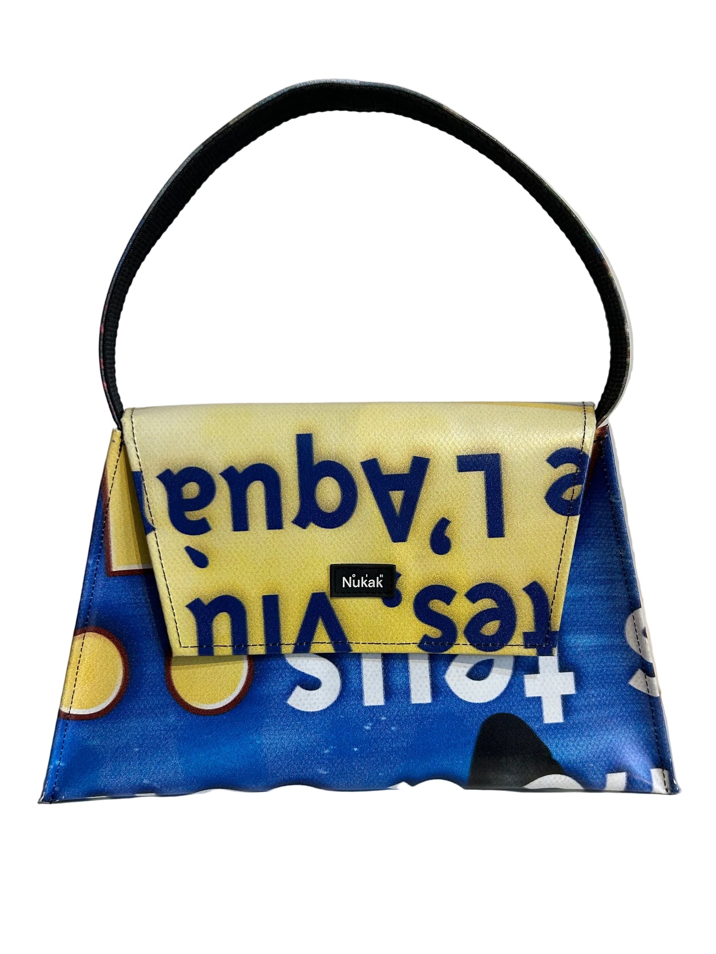 Kelly Upcycled Hand Bag Shark- by NUKAK