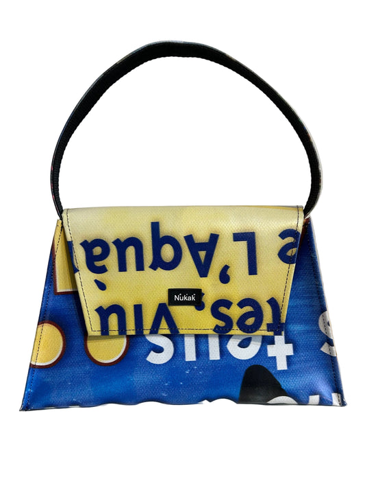 Kelly Upcycled Hand Bag Shark- by NUKAK