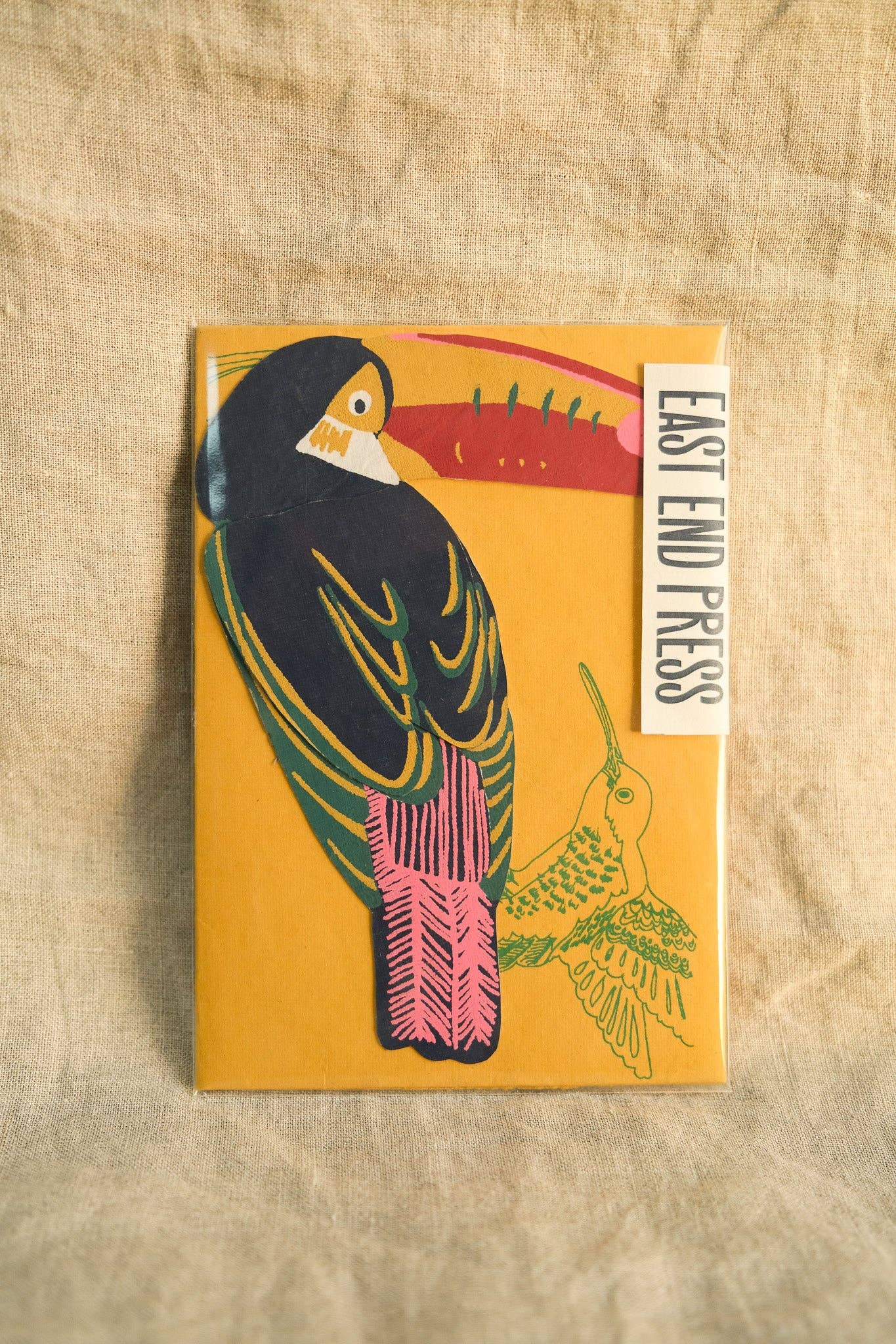 Toucan Greeting Card - by East End Press
