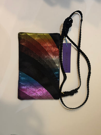 Obi Evening Bag by Eclectera- Black, multi
