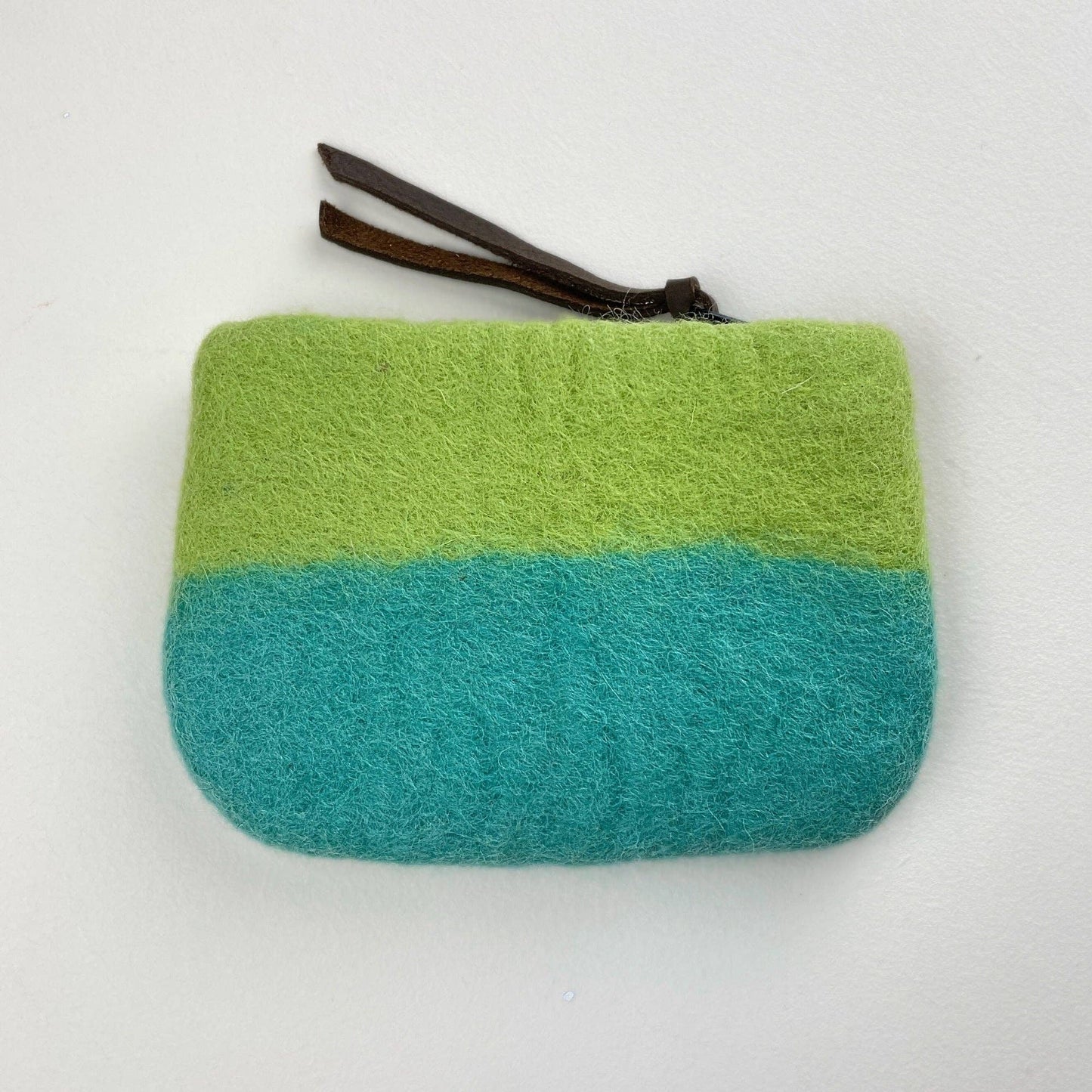 AURA QUE - LILA Two Tone Felt Purse