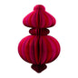 AARVEN - Indian Recycled Paper Fold-Away Bauble Decoration
