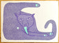 'Wet Ass Penelope' - A3 Riso Print - by Strangford