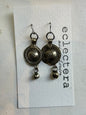 Afghan Earrings by eclectera - Metal Disk