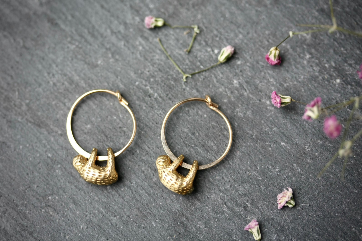 24k gold charms - Palomita Jewellery