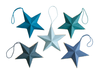 Five Stars Board Decorations - by East End Press