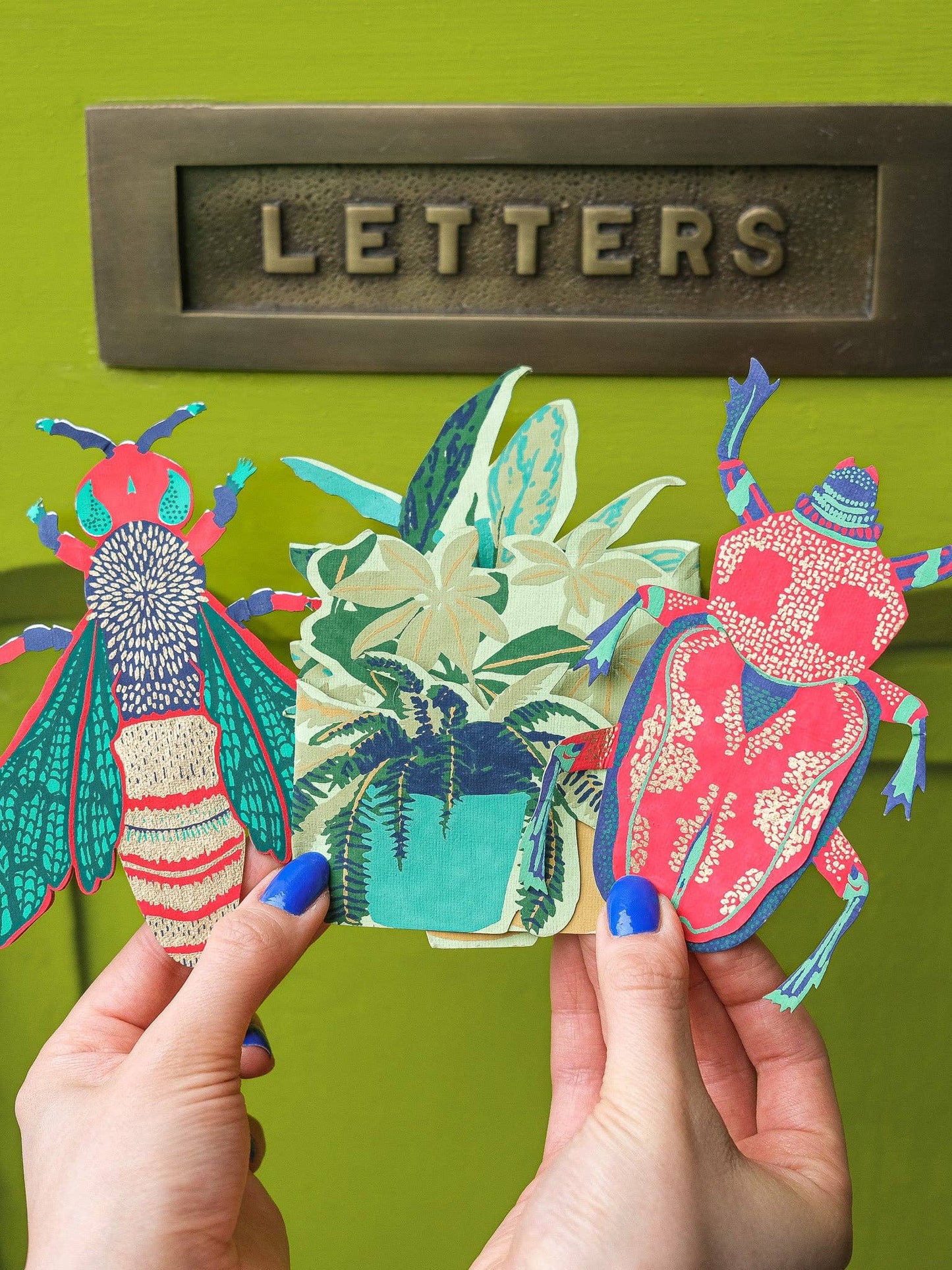 Wasp Greeting Card - by East End Press