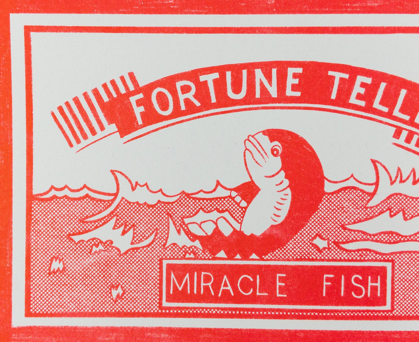 Miracle Fish - Nostalgic Riso A4 Print - by Strangford
