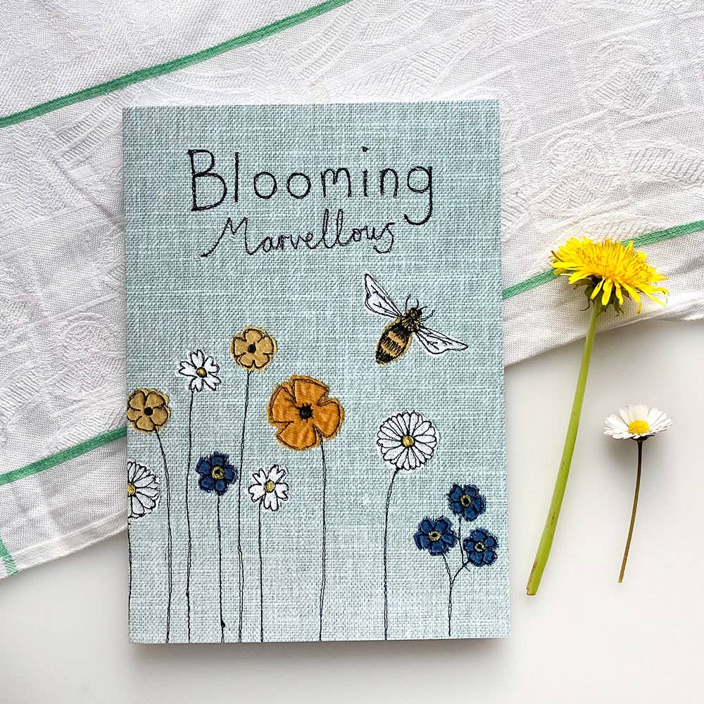 Blooming Marvellous A5 Notebook - by Poppy Treffry