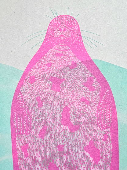 Seal of Disapproval - A3 Size Print - by Strangford