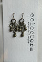 Afghan Earrings by eclectera -Multi metal beads