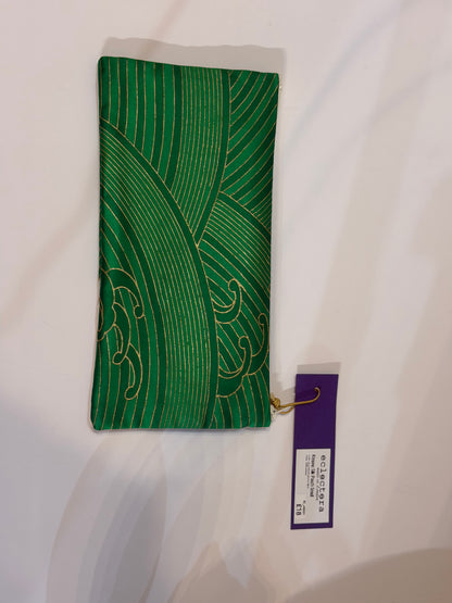 Obi pouch by Eclectera-Green, White