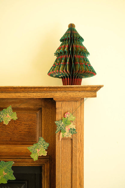 East End Press - UK/EU: Holly and Ivy Sewn Garland