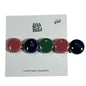 Multicolour Ceramic Hair Barrette by Lili Toth