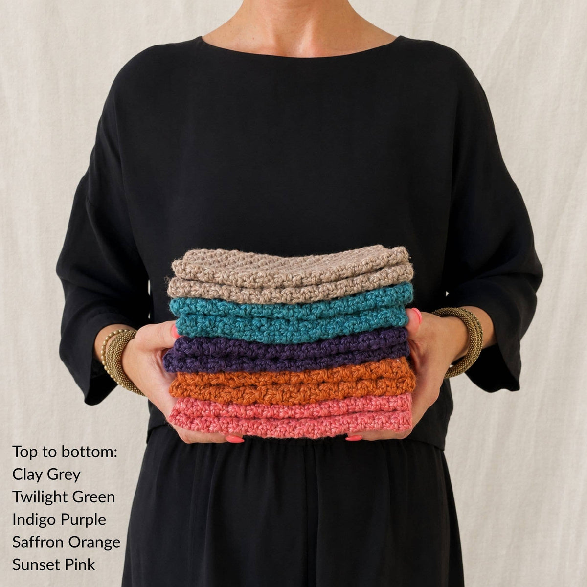 AURA QUE - VARGA Unisex Banana Yarn Wristwarmers