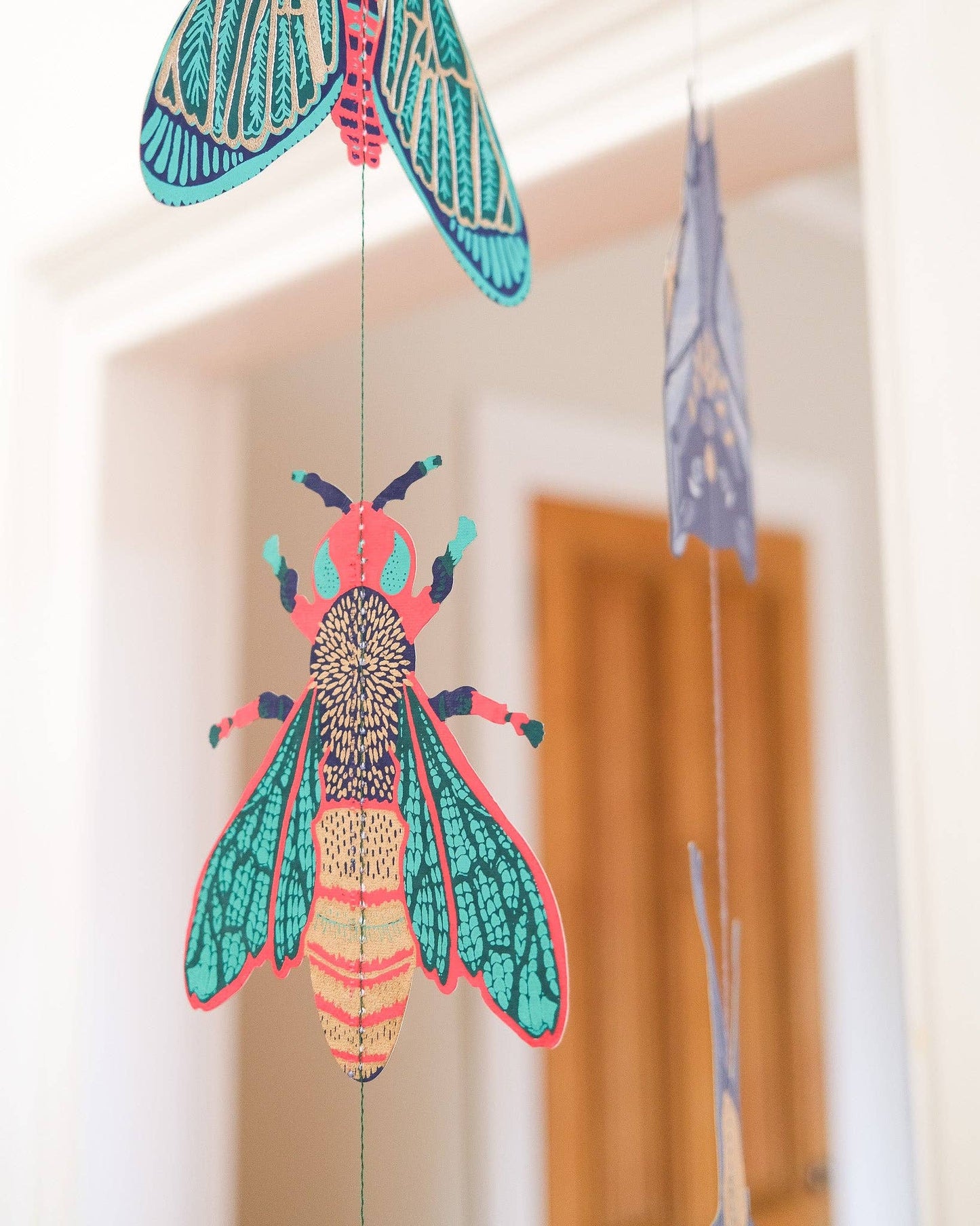 Insects Vertical Wall Hanging - by East End Press
