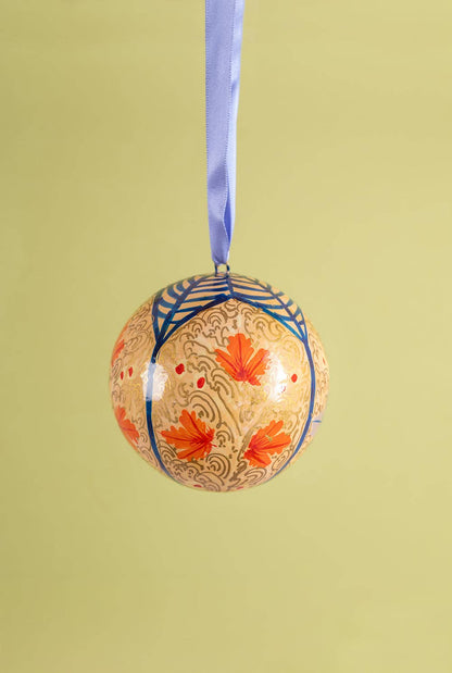 Daisy Snow - Rose Gold Kashmiri Bauble