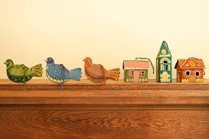 East End Press - UK/EU: Robin Screen-Printed Board Decoration