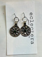 Afghan Earrings by eclectera -Star burst
