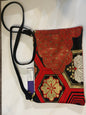 Obi Large Evening Bag by Eclectera– Orange and black geometric