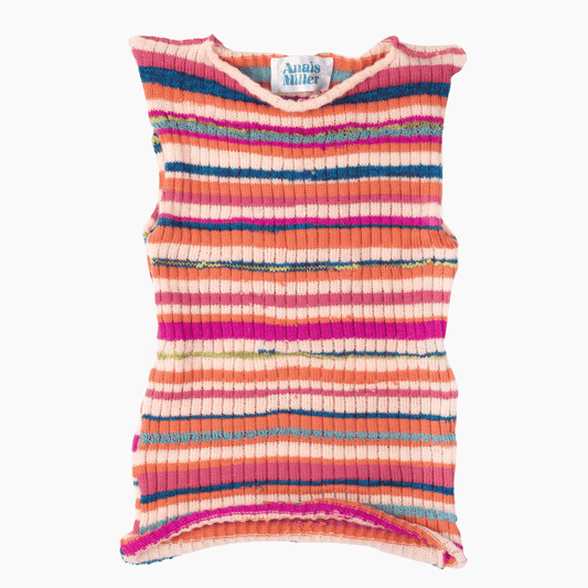 Stripe Knitted Tank by Anais Miller