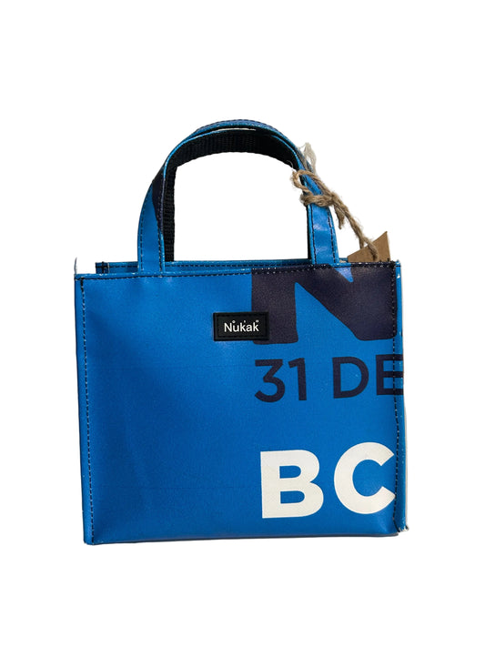 Mignon Upcycled Hand Bag Blue - by NUKAK