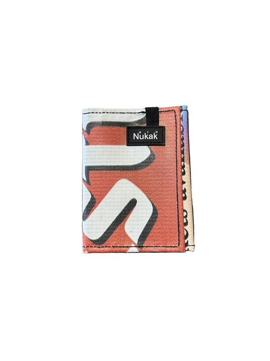 Kukkaro Upcycled Wallet Red- by NUKAK